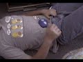 Kid Bounces Small Bolder On His BElly Kid Bounces Small Bolder On His BElly