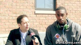 C.J. Leslie Interview & Practice Highlights - 2010 McDonald's All American Game