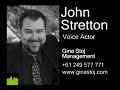 John Stretton - Voice Demos - Australia - Radio TV Corporate