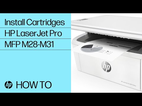 Hp Laserjet Pro Mfp M28a Printer Setup Hp Support