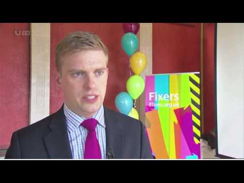 Starting in May 2013, Fixers will be featured on UTV LIve in Northern Ireland. This video includes a look at the Fixers Northern Ireland launch at Stormont - a colourful event which allowed Fixers to meet local MLAs, TV celebrity Zoe Salmon and UTV Presenter Marc Mallett.