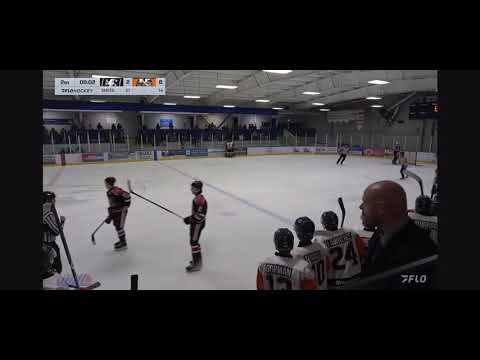 Liam's (#6 White) primary assist in goal against Campbell River Storm (Oct 19/24)