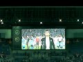 2009.6.10 W杯アジア最終予選 日本vsカタール 国歌斉唱 石井竜也さん