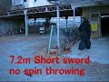 Compilation of shuriken and blades throwing