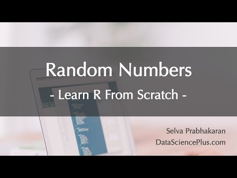 how to draw random numbers in r