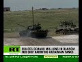 Pirates seize 33 Ukrainian tanks
