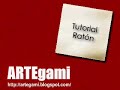 Tutorial Origami - Raton