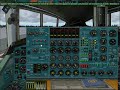 Tupolev 144 - FS2004 - Test de demarrage moteurs