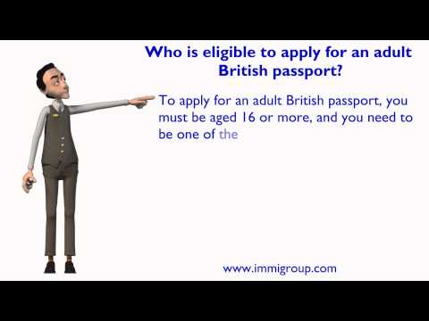 how to apply for british passport