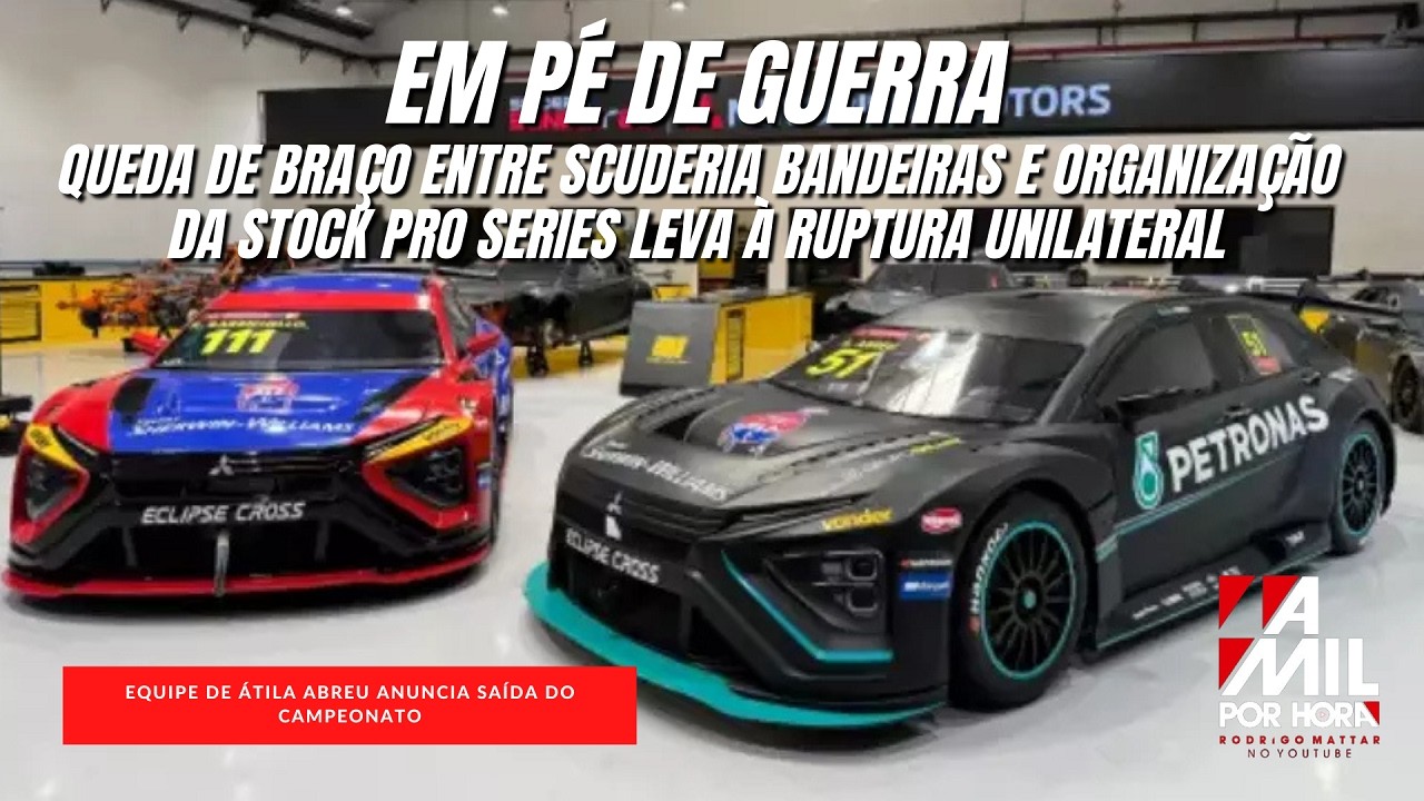 GUERRA DECLARADA: SCUDERIA BANDEIRAS ROMPE COM VICAR E GRUPO VELOCI E ESCANCARA CRISE NA STOCK CAR