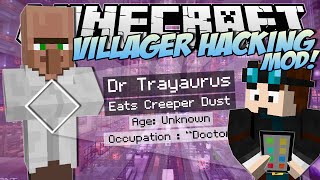 Minecraft | VILLAGER HACKING MOD! (Watch Dogs Villager Secrets!) | Mod Showcase