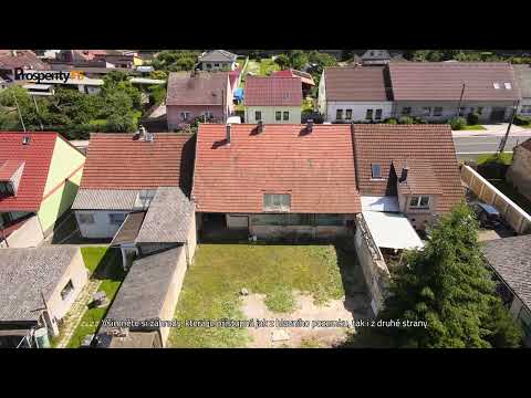 Video Prodej rodinného domu 91 m² + 93 m² půda - Mšec - ul. Slánská 184