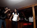 Dominicans dancing to Jamaican Music on New Years