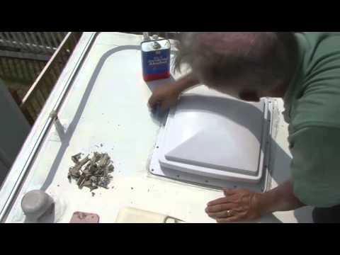 how to install b vent through roof