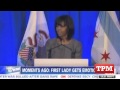 Michelle Obama Holds Back Tears In Chicago Event On Gun Violence