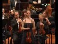 sarabande in d minor from the second partita by bach. this is the second encore julia fischer made after mozart's fourth concerto with 