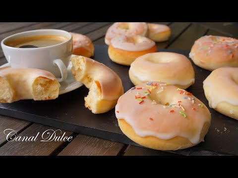 DONUTS O DONAS AL HORNO MUCHO MAS LIGERAS RECETA FÁCIL
