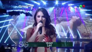 Lali Espósito cantó en vivo "Ego".