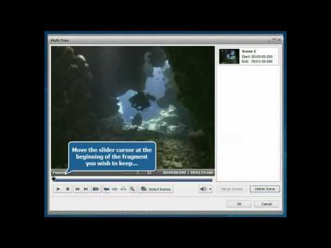 How to cut unnecessary parts from video using AVS Video Editor?