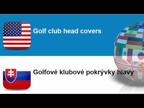 Learn Slovak = Topic = Golf equipment