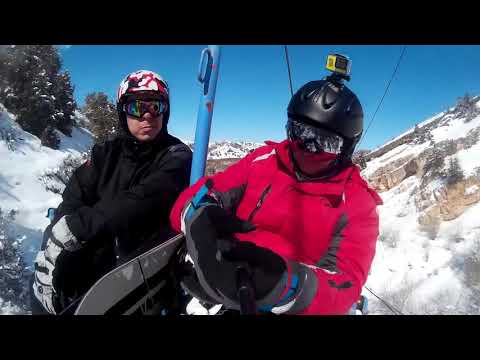 Катание на лыжах. Бельдерсай
