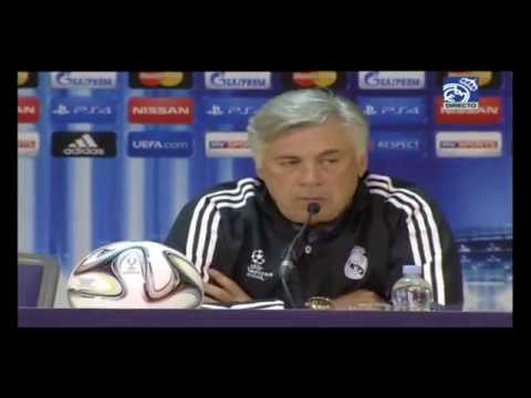 Conferencia de prensa de Ancelotti, Casillas y Bale previa al Real Madrid-Sevilla Conferencia de prensa de Ancelotti, Casillas y Bale previa al Real Madrid-Sevilla