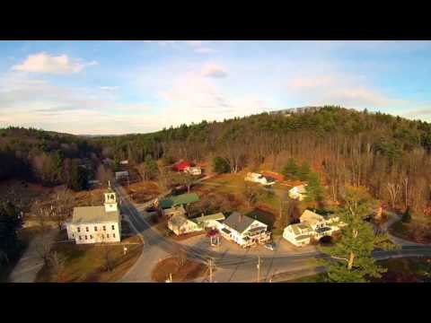 Enya - Pale Grass Blue: Kezar Lake and North Sutton, New Hampshire with Yuneec's Q500 Typhoon drone