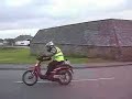 Long way home, - moped scotland john o'groats action