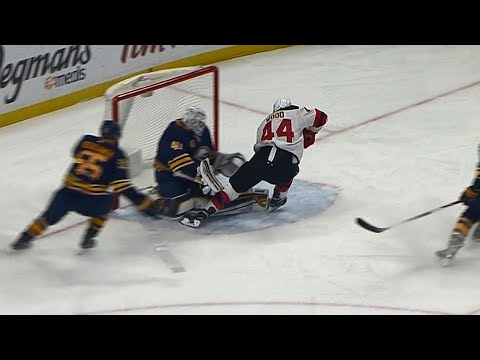 Video: Devils’ Wood flies by Ristolainen, beats Lehner for opening goal