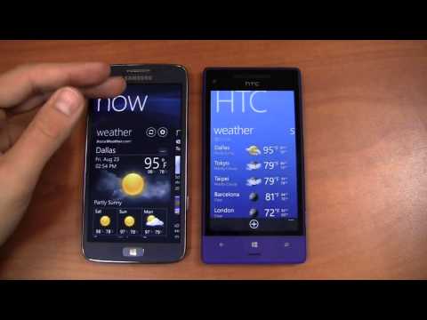 Samsung ATIV S Neo vs. HTC 8XT Dogfight Part 1