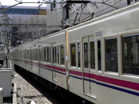京王6030系 高幡不動検車区入庫