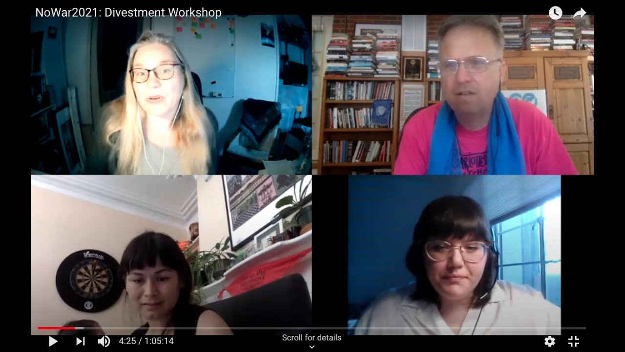 NoWar2021: تقسیم کاری ورکشاپ