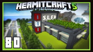 HermitCraft Season 5: Building An Awesome Modern Fire Station   (Minecraft 1.12)