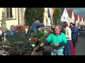 Erntedankfest in Röthlein der Festumzug Okt. 2011