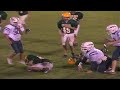 8th grade Football Highlights 09 for Tristan Hebert