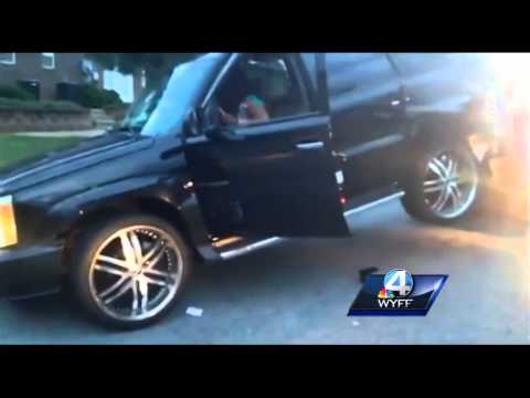 smashing - The owners of a Spartanburg towing company say a woman jumped into her SUV after the vehicle was already on the tow truck and started smashing out the window with a tire iron. Subscribe to...