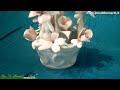 Oggettistica in ceramica/porcellana - cestino con fiori a piramide.mp4