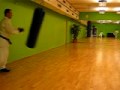Shindo Karate Organisation - Fight the punching bag.avi