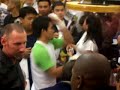 Manny Pacquiao Workout berkeley:  Speed bag