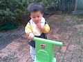 Edmond in the garden