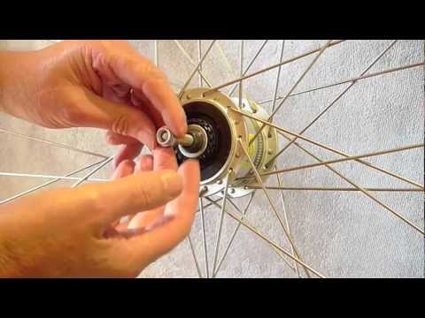 how to rebuild shimano hub