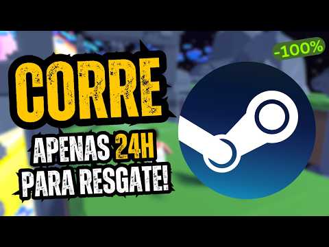 CORRE! Jogo DE GRAÇA para resgate no PC, PROMOÇÃO STEAM e mais JOGOS BARATOS STEAM na Nuuvem!