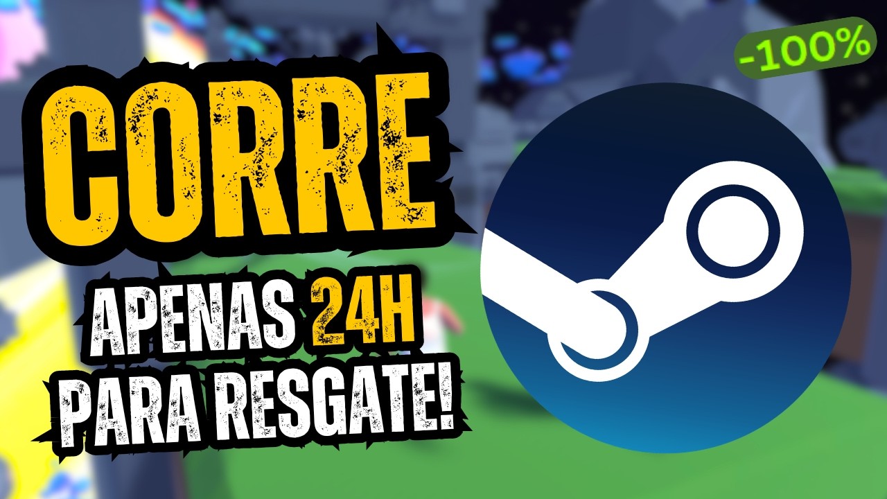 CORRE! Jogo DE GRAÇA para resgate no PC, PROMOÇÃO STEAM e mais JOGOS BARATOS STEAM na Nuuvem!