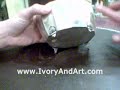 Silver Judaica -  Antique Etrog Box