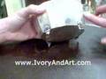 Silver Judaica -  Antique Etrog Box