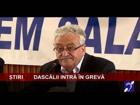 Dascălii intră în grevă
