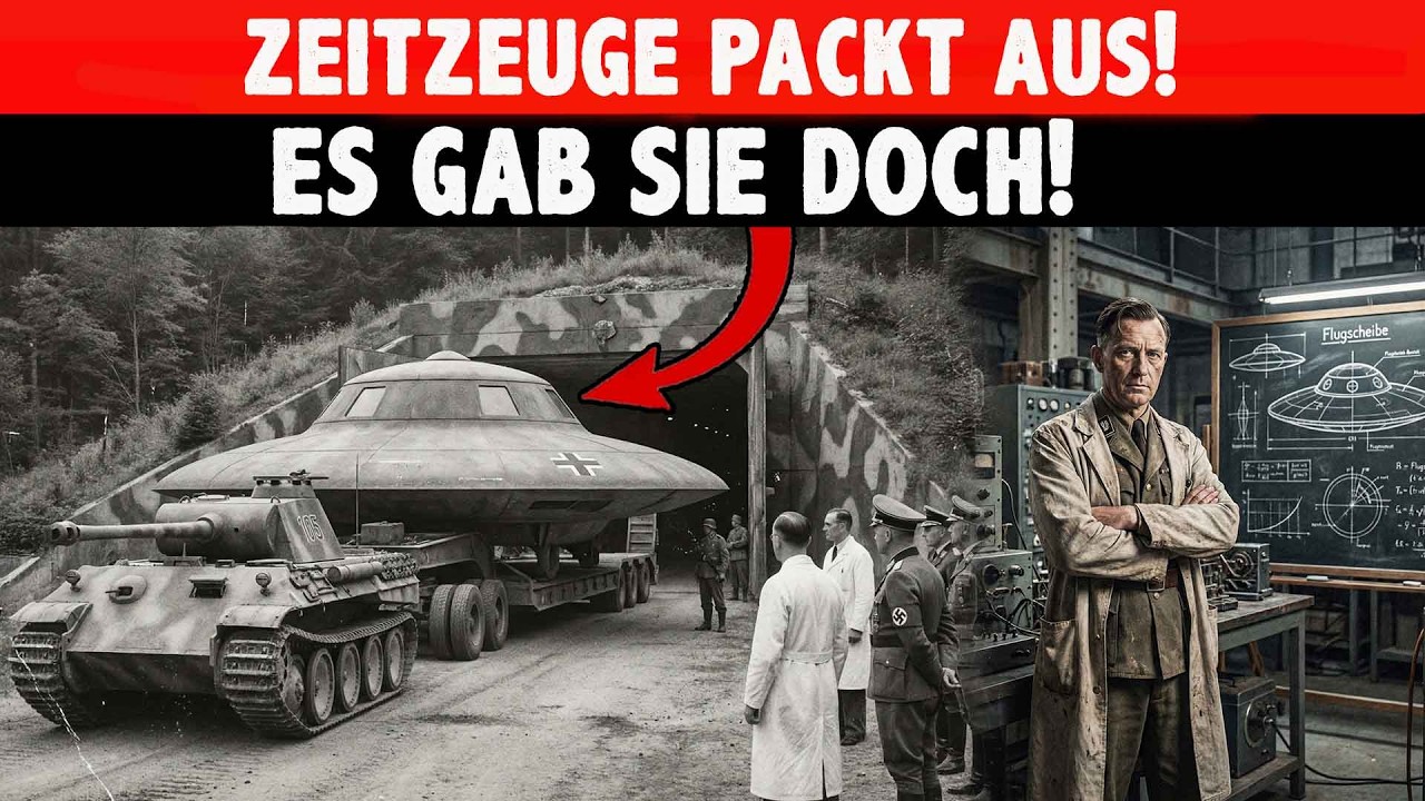 Entwickler der NAZIS packt aus Reichflugscheiben gab es! Hochtechnologie  Wissenschaft
