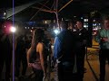 kim kardashian and reggie bush leaving koi restuarant in hollywood
