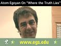 Atom Egoyan at European Graduate School EGS 2005 Atom Egoyan at European Graduate School EGS 2005