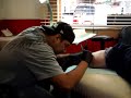 Crow Tattoo Scarification done by Jason Nolan